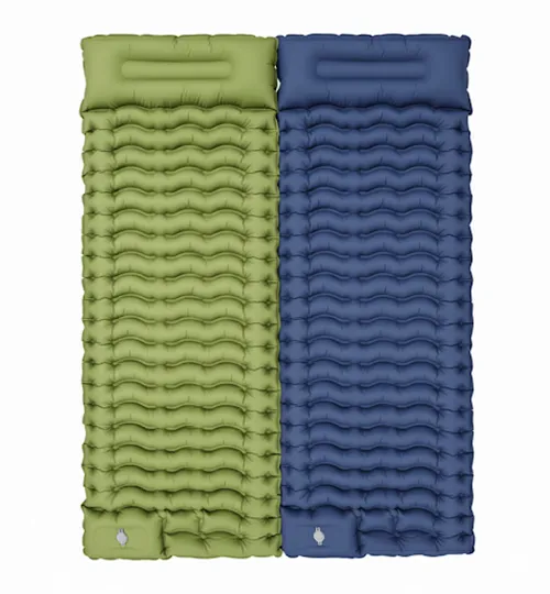 double inflatable sleeping mat