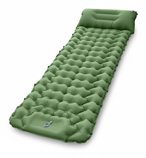 single infaltable air mattress